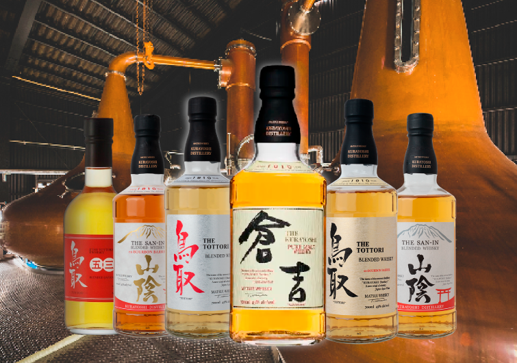 山陰鳥取倉吉ウイスキー6本セット